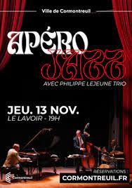 November 13, 2025 | Apéro Jazz au Lavoir (Trio) | REIMS CORMONTREUIL (France)