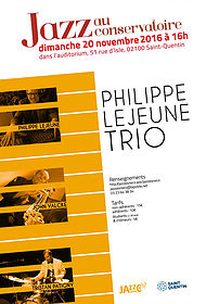 20 Novembre 2016 | Auditorium Conservatoire de Musique (Trio) | 02100 St QUENTIN