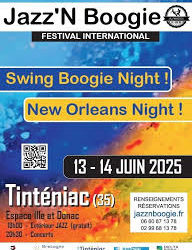13 Juin 2025 | Festival Jazz’N’Boogie (Trio) | 35190 TINTÉNIAC