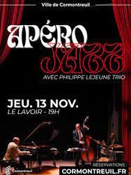 13 Novembre 2025 | Apéro Jazz au Lavoir (Trio) | 51350 REIMS CORMONTREUIL